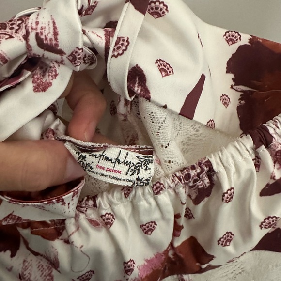 Intimately Free People lace corset romper nightgown size large - Picture 5 of 6